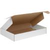 imageBOX USA BMFL18124 18quotL x 12quotW x 4quotH White Pack of 25200ECT32B Corrugated