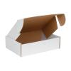 imageBOX USA BMFL18124 18quotL x 12quotW x 4quotH White Pack of 25200ECT32B Corrugated