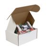 imageBOX USA BMFL18124 18quotL x 12quotW x 4quotH White Pack of 25200ECT32B Corrugated
