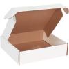 imageBOX USA BMFL18124 18quotL x 12quotW x 4quotH White Pack of 25200ECT32B Corrugated