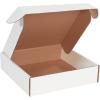 imageBOX USA BMFL18124 18quotL x 12quotW x 4quotH White Pack of 25200ECT32B Corrugated