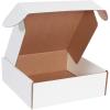 imageBOX USA BMFL18124 18quotL x 12quotW x 4quotH White Pack of 25200ECT32B Corrugated