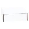 imageBOX USA BMFL18124 18quotL x 12quotW x 4quotH White Pack of 25200ECT32B Corrugated