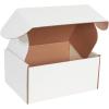 imageBOX USA BMFL18124 18quotL x 12quotW x 4quotH White Pack of 25200ECT32B Corrugated