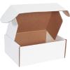 imageBOX USA BMFL18124 18quotL x 12quotW x 4quotH White Pack of 25200ECT32B Corrugated