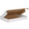 imageBOX USA BMFL18124 18quotL x 12quotW x 4quotH White Pack of 25200ECT32B Corrugated