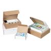 imageBOX USA BMFL18124 18quotL x 12quotW x 4quotH White Pack of 25200ECT32B Corrugated