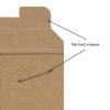 imageBOX USA BRM7 Flat Mailers 17quot x 21quot Kraft Pack of 50