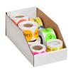 imageBOX USA Cardboard Storage Bins Open Top Bin Box 4quotL x 12quotW x 45quotH 50Pack  Medium for Inventory Organization Parts Garage Warehouse or Home Cubby Oyster White 8x18x10White