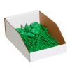 imageBOX USA Cardboard Storage Bins Open Top Bin Box 4quotL x 12quotW x 45quotH 50Pack  Medium for Inventory Organization Parts Garage Warehouse or Home Cubby Oyster White 8x18x10White