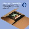 imageBOX USA Flat Mailer Shipping Boxes 18quotL x 12quotW x 2quotH Large 50Pack  Corrugated Cardboard Box for Small or Large Business Packaging Mailing and Storage18x12x2 Boxes