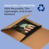 imageBOX USA Flat Mailer Shipping Boxes 18quotL x 12quotW x 2quotH Large 50Pack  Corrugated Cardboard Box for Small or Large Business Packaging Mailing and Storage11x85x4 Boxes