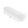 imageBOX USA Long Cardboard Boxes 37quotL x 3quotW x 3quotH Pack of 25  Poster Tube for Mailing and Storage of Blueprints Artwork Crafts Long Art Holder 37 inches3 x 3 x 43