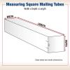 imageBOX USA Long Cardboard Boxes 37quotL x 3quotW x 3quotH Pack of 25  Poster Tube for Mailing and Storage of Blueprints Artwork Crafts Long Art Holder 37 inches4 x 4 x 37