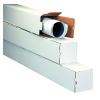 imageBOX USA Long Cardboard Boxes 37quotL x 3quotW x 3quotH Pack of 25  Poster Tube for Mailing and Storage of Blueprints Artwork Crafts Long Art Holder 37 inches3 x 3 x 25