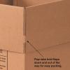 imageBOX USA Moving Boxes Medium 18quotL x 18quotW x 16quotH 20Pack  Corrugated Cardboard Box for Packing Shipping and Storage18x18x16 181816Deluxe Packing