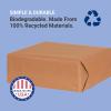 imageBOX USA Packing Paper Roll 1200L x 36quotW  Large Kraft Newsprint for Shipping Packaging Storage and Moving Supplies