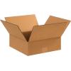 imageBOX USA Shipping Boxes Flat 12quotL x 12quotW x 6quotH 25Pack  Corrugated Cardboard Box for Packing Moving and Storage12x12x6