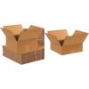 imageBOX USA Shipping Boxes Flat 12quotL x 12quotW x 6quotH 25Pack  Corrugated Cardboard Box for Packing Moving and Storage12x12x6