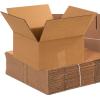 imageBOX USA Shipping Boxes Flat 12quotL x 12quotW x 6quotH 25Pack  Corrugated Cardboard Box for Packing Moving and Storage12x12x6