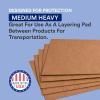 imageBOX USA Shipping Cardboard Sheets 20quotL x 12quotW 50Pack  Corrugated Sheets for Packing Moving and Storage Supplies15x15
