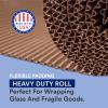 imageBOX USA Shipping Corrugated Roll 24quotL x 250quotW 1Pack  Singleface Corrugated Cardboard Roll for Packing Moving and Storage24 x 250