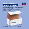 imageBOX USA Small Shipping Boxes 175quotL x 35quotW x 35quotH 50Pack  Foldable Corrugated Cardboard CrushProof Box for Shipping Packing Moving and Storage11 x 5 x 5