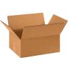 imageBOX USA 11 x 8 x 4 Corrugated Cardboard Boxes Flat 11quotL x 8quotW x 4quotH Pack of 25  Shipping Packaging Moving Storage Box for Home or Business Strong Wholesale Bulk Boxes