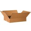 imageBOX USA 20x16x4 Flat Corrugated Boxes Flat 20L x 16W x 4H Pack of 25  Shipping Packaging Moving Storage Box for Home or Business Strong Wholesale Bulk Boxes