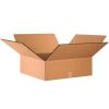 imageBOX USA 24x24x8 Flat Corrugated Boxes Flat 24L x 24W x 8H Pack of 10  Shipping Packaging Moving Storage Box for Home or Business Strong Wholesale Bulk BoxesDouble Wall