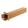 imageBOX USA 4x4x24 Tall Corrugated Boxes Tall 4L x 4W x 24H Pack of 25  Shipping Packaging Moving Storage Box for Home or Business Strong Wholesale Bulk Boxes