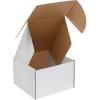 imageBOX USA BMFL18124 18quotL x 12quotW x 4quotH White Pack of 25200ECT32B Corrugated