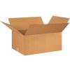 imageBOX USA Shipping Boxes MultiDepth 26quotL x 20quotW x 12quotH 10Pack  Corrugated Cardboard Box for Packing Moving and StorageStandard Corrugated