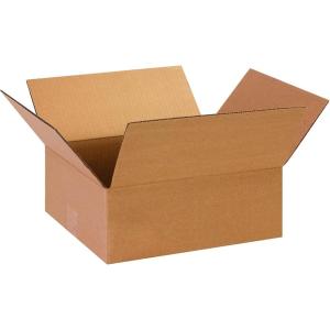imageBOX USA 10 x 8 x 4 Corrugated Cardboard Boxes Flat 10quotL x 8quotW x 4quotH Pack of 25  Shipping Packaging Moving Storage Box for Home or Business Strong Wholesale Bulk Boxes13 x 11 x 5