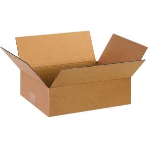 imageBOX USA 10 x 8 x 4 Corrugated Cardboard Boxes Flat 10quotL x 8quotW x 4quotH Pack of 25  Shipping Packaging Moving Storage Box for Home or Business Strong Wholesale Bulk Boxes13 x 10 x 4
