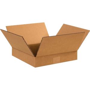 imageBOX USA 10 x 8 x 4 Corrugated Cardboard Boxes Flat 10quotL x 8quotW x 4quotH Pack of 25  Shipping Packaging Moving Storage Box for Home or Business Strong Wholesale Bulk Boxes12 x 12 x 2