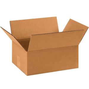 imageBOX USA 11 x 8 x 4 Corrugated Cardboard Boxes Flat 11quotL x 8quotW x 4quotH Pack of 25  Shipping Packaging Moving Storage Box for Home or Business Strong Wholesale Bulk Boxes