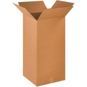 imageBOX USA 12 x 12 x 36 Corrugated Cardboard Boxes Tall 12quotL x 12quotW x 36quotH Pack of 15  Shipping Packaging Moving Storage Box for Home or Business Strong Wholesale Bulk Boxes18 x 18 x 36