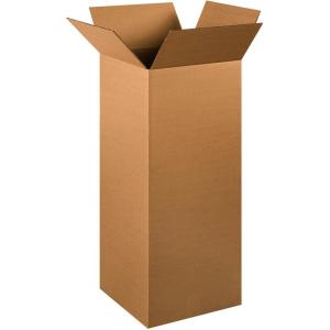imageBOX USA 12 x 12 x 36 Corrugated Cardboard Boxes Tall 12quotL x 12quotW x 36quotH Pack of 15  Shipping Packaging Moving Storage Box for Home or Business Strong Wholesale Bulk Boxes12 x 12 x 30
