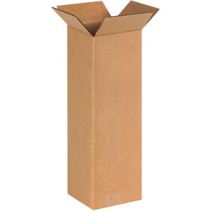 imageBOX USA 12 x 12 x 36 Corrugated Cardboard Boxes Tall 12quotL x 12quotW x 36quotH Pack of 15  Shipping Packaging Moving Storage Box for Home or Business Strong Wholesale Bulk Boxes6 x 6 x 18