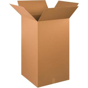 imageBOX USA 12 x 12 x 36 Corrugated Cardboard Boxes Tall 12quotL x 12quotW x 36quotH Pack of 15  Shipping Packaging Moving Storage Box for Home or Business Strong Wholesale Bulk Boxes20 x 20 x 36