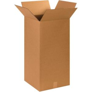imageBOX USA 12 x 12 x 36 Corrugated Cardboard Boxes Tall 12quotL x 12quotW x 36quotH Pack of 15  Shipping Packaging Moving Storage Box for Home or Business Strong Wholesale Bulk Boxes15 x 15 x 30