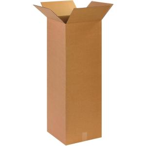 imageBOX USA 12 x 12 x 36 Corrugated Cardboard Boxes Tall 12quotL x 12quotW x 36quotH Pack of 15  Shipping Packaging Moving Storage Box for Home or Business Strong Wholesale Bulk Boxes14 x 14 x 36