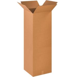 imageBOX USA 12 x 12 x 36 Corrugated Cardboard Boxes Tall 12quotL x 12quotW x 36quotH Pack of 15  Shipping Packaging Moving Storage Box for Home or Business Strong Wholesale Bulk Boxes18 x 18 x 48