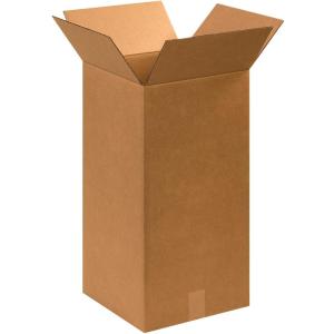 imageBOX USA 12 x 12 x 36 Corrugated Cardboard Boxes Tall 12quotL x 12quotW x 36quotH Pack of 15  Shipping Packaging Moving Storage Box for Home or Business Strong Wholesale Bulk Boxes12 x 12 x 24