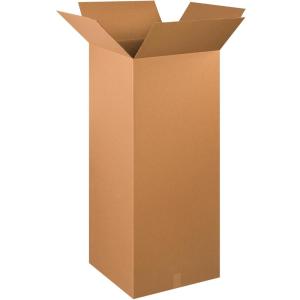 imageBOX USA 12 x 12 x 36 Corrugated Cardboard Boxes Tall 12quotL x 12quotW x 36quotH Pack of 15  Shipping Packaging Moving Storage Box for Home or Business Strong Wholesale Bulk Boxes20 x 20 x 48
