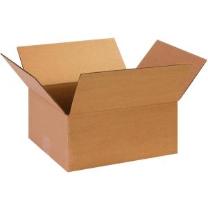 imageBOX USA 13quotL x 11quotW x 6quotH Brown Corrugated Cardboard Boxes Pack of 25  Shipping Packaging Moving Storage Box for Home or Business