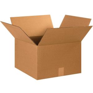 imageBOX USA 15 x 15 x 10 Corrugated Cardboard Boxes Medium 15quotL x 15quotW x 10quotH Pack of 20  Shipping Packaging Moving Storage Box for Home or Business Strong Wholesale Bulk BoxesStandard Corrugated