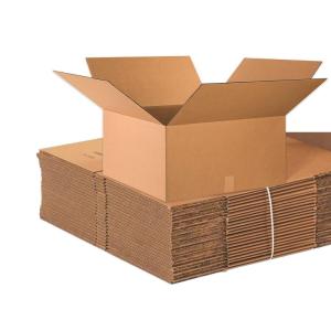 imageBOX USA 24x24x12 Corrugated Boxes Large 24L x 24W x 12H Pack of 10  Shipping Packaging Moving Storage Box for Home or Business Strong Wholesale Bulk BoxesHeavyDuty