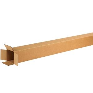 imageBOX USA 4x4x48 Tall Corrugated Boxes Tall 4L x 4W x 48H Pack of 25  Shipping Packaging Moving Storage Box for Home or Business Strong Wholesale Bulk Boxes4x4x60